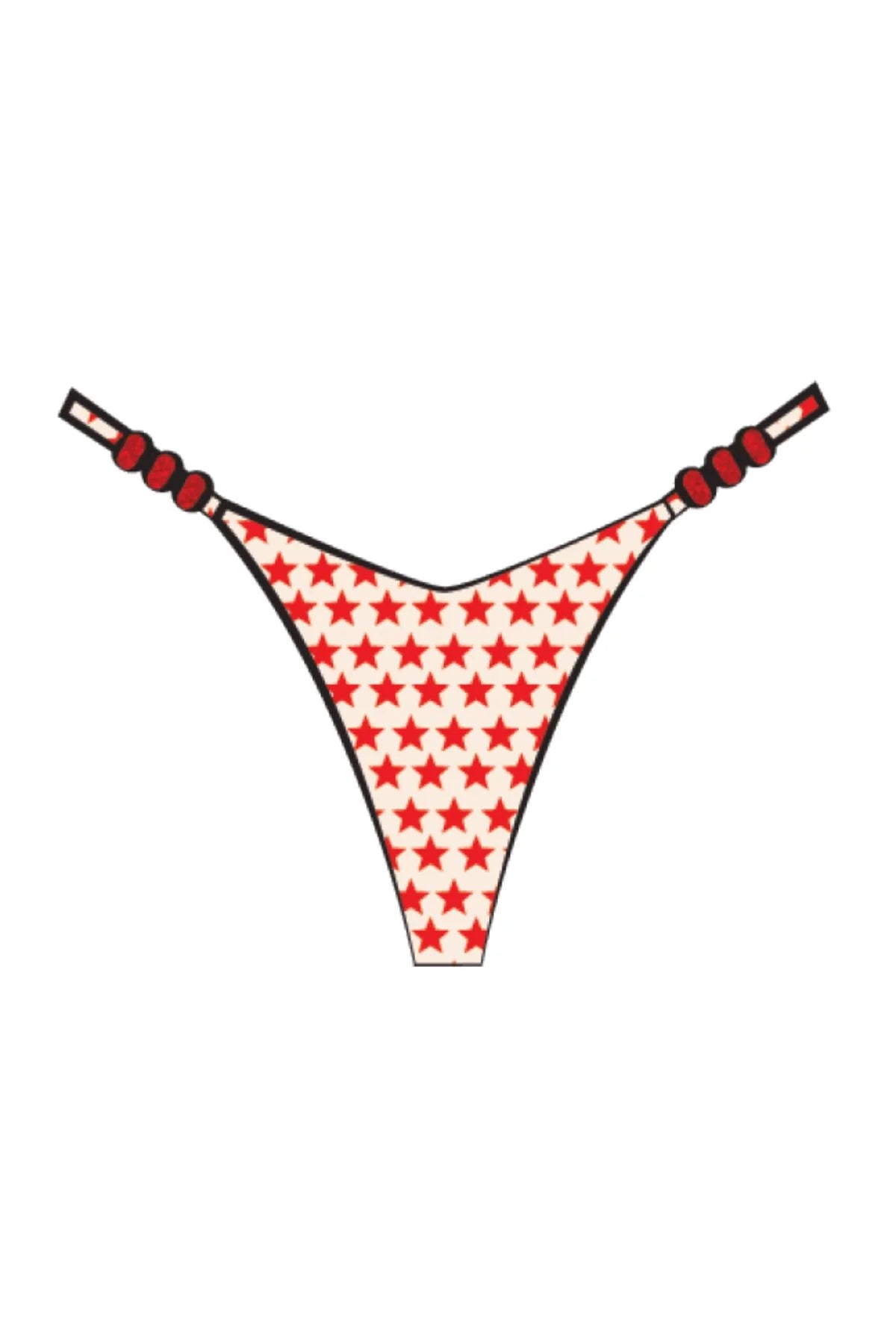 Fiji Thong Bikini Bottom